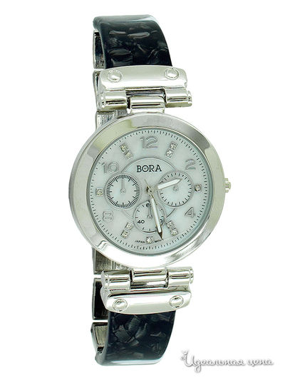 Часы наручные Bora, цвет Silver/Black