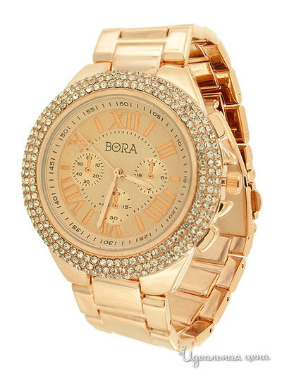 Часы наручные Bora, цвет Rose Gold