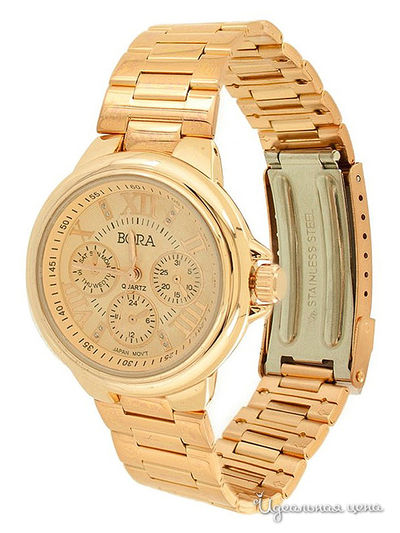 Часы наручные Bora, цвет Rose Gold