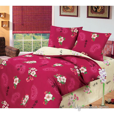 Комплект постельного белья двуспальный, 70*70 см Любимый дом, цвет Мультиколор