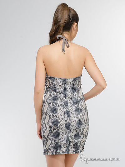 Платье Rcrescentini Beach Couture, цвет черное, серое