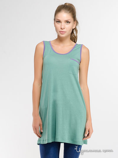 Майка Анна Чапман, цвет зеленая