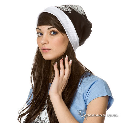 Шапка чёрная Curly House