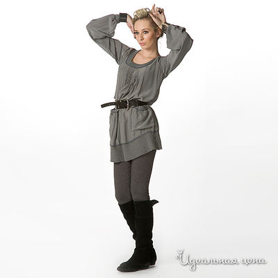 Платье AgathaNiroWillGrace, цвет цвет серый