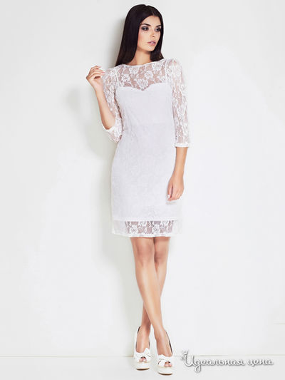 Платье Awama, цвет кремовый