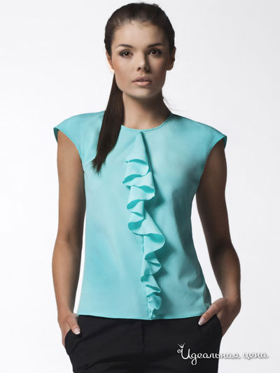 Блуза Awama, цвет ментоловый