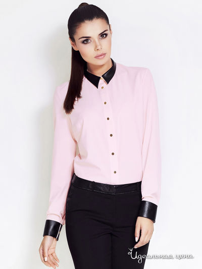 Рубашка Awama, цвет светло-розовый