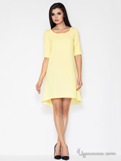 Платье Awama, цвет желтый