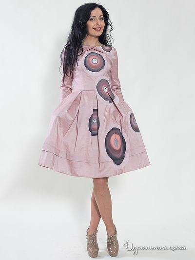 Платье M.A.K.K.O., цвет розовый