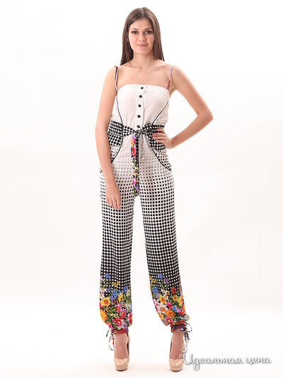 Комбинезон M.A.K.K.O., цвет белый, черный