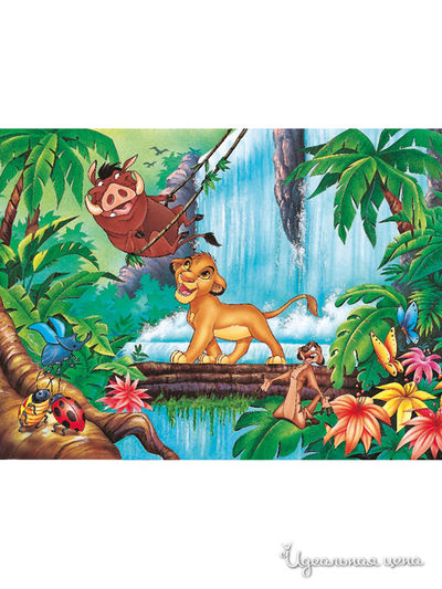 Паззл "Disney.  Симба в джунглях" 200 элементов Ravensburger