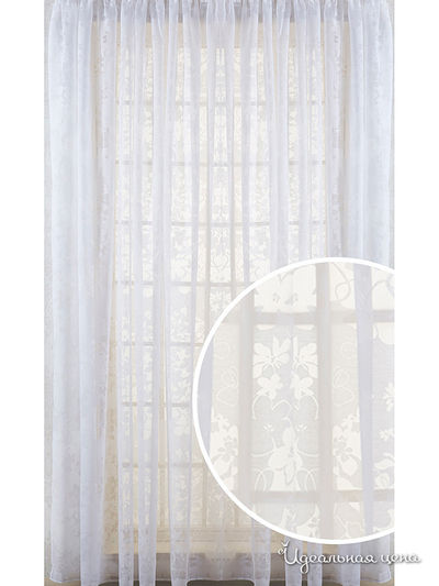 Шторы, 140x270 см Primavelle, цвет белый