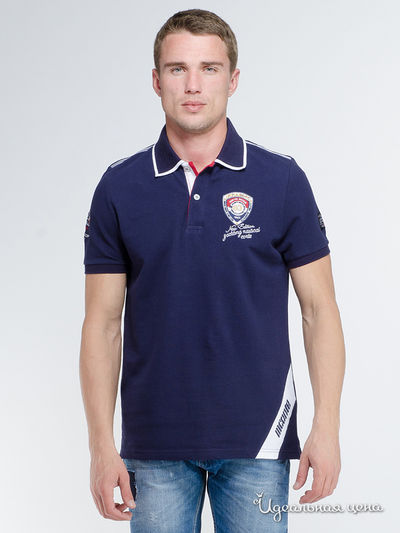 Поло M. Conte, цвет синий