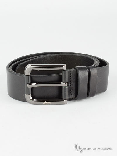 Ремень Brioni, цвет черный