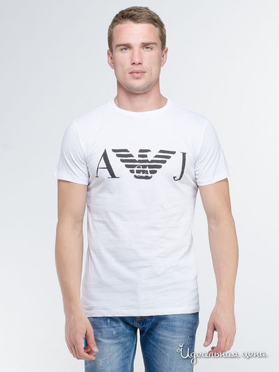 Футболка Armani, цвет белый