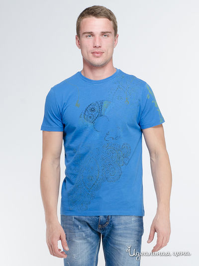 Футболка Etro, цвет синий