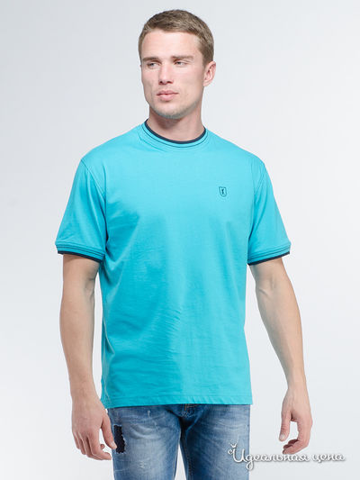 Футболка YSL, цвет бирюзовый