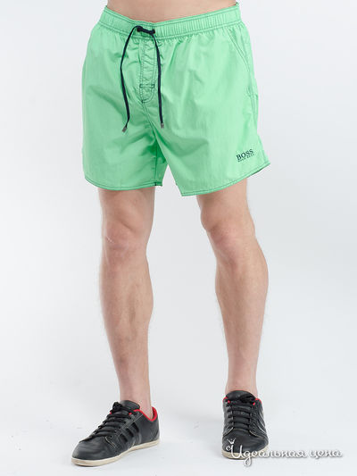 Шорты Hugo Boss, цвет салатовый