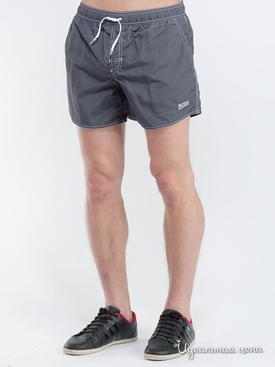 Шорты Hugo Boss, цвет серый