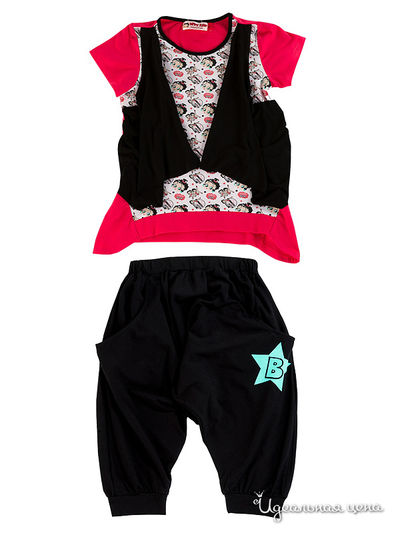 Комплект Betty Boop, цвет розовый, черный