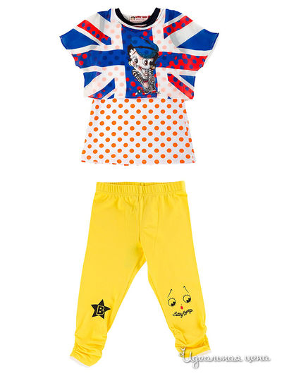 Комплект Betty Boop, цвет оранжевый, желтый