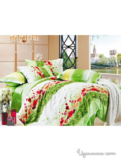 Комплект постельного белья 1,5 спальный Dream Time Store, цвет мультиколор