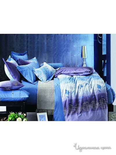 Комплект постельного белья евро Dream Time Store, цвет мультиколор