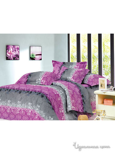 Комплект постельного белья 1,5 спальный Dream Time Store, цвет мультиколор
