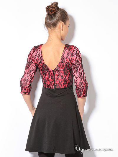 Платье L.a.v.fashion, цвет черный, красный