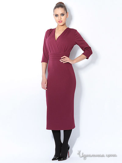 Платье L.A.V. Fashion, цвет бордовый