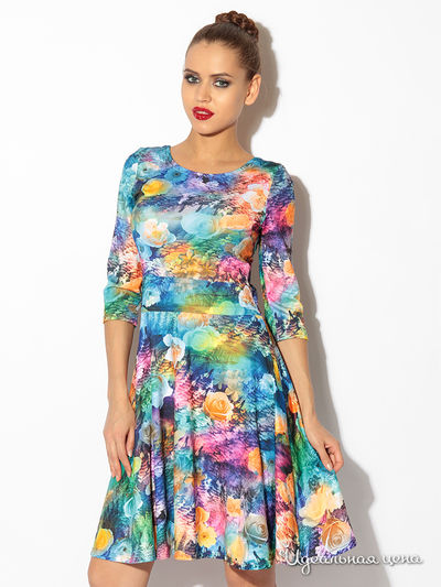 Платье L.A.V. Fashion, цвет мультиколор