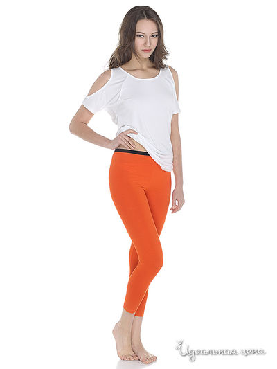 Леггинсы Tenerezza, цвет оранжевый