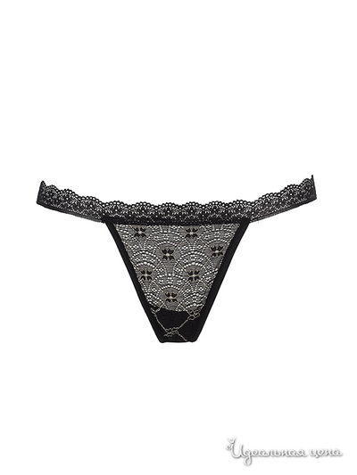 Трусы-стринги Tenerezza, цвет черный