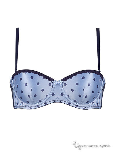 Бюстгальтер пуш-ап Tenerezza, цвет синий