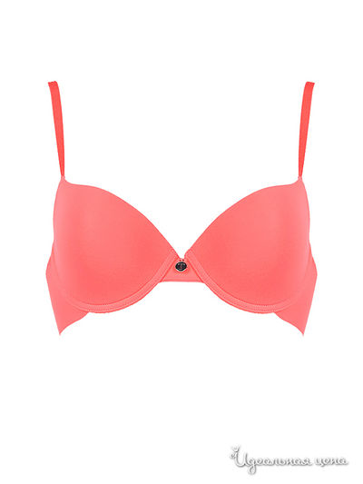 Бюстгальтер балконет Tenerezza, цвет коралловый