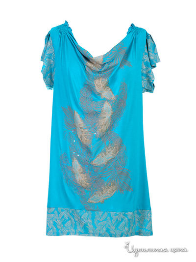 Платье Tenerezza, цвет голубой