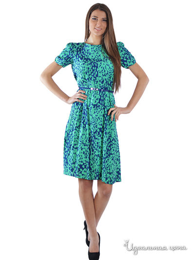 Платье Raspberry, цвет зеленый