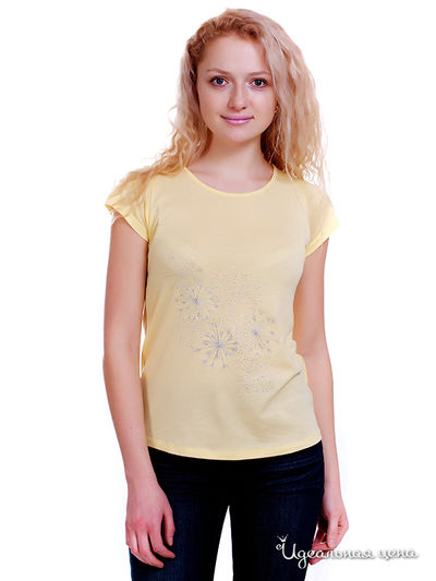 Футболка C'est Beau la Vie!, цвет желтый