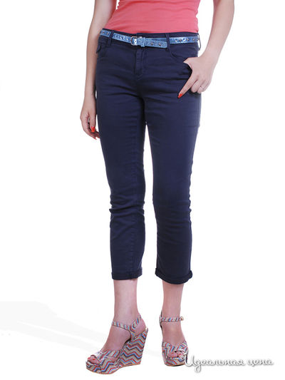 Брюки C'est Beau la Vie!, цвет синий