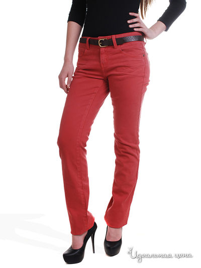 Брюки C'est Beau la Vie!, цвет красный