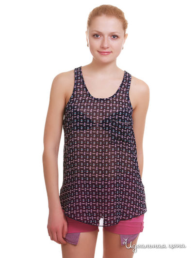 Топ Red Soul, цвет синий