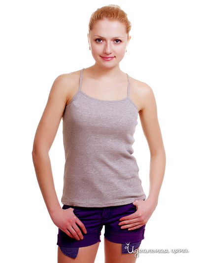 Топ Red Soul, цвет серый