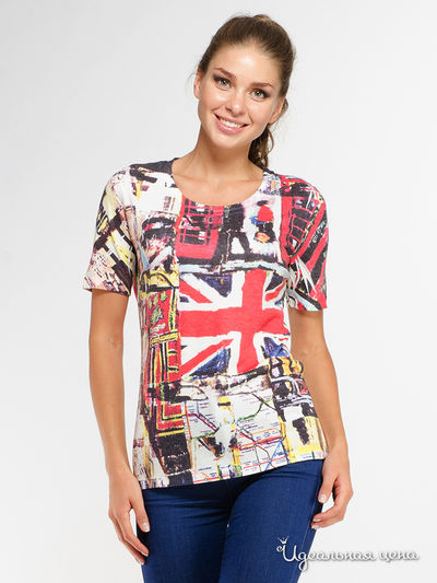 Футболка Taya, цвет мультиколор