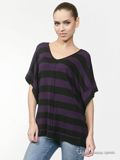 Туника NikiBiki, цвет черный, фиолетовый