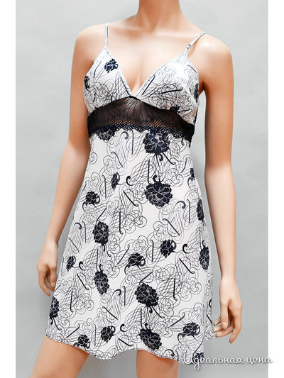 Ночная сорочка Ardi, цвет белый, черный