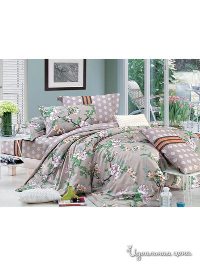 Комплект постельного белья, 2-спальный Amore Mio, цвет мультиколор