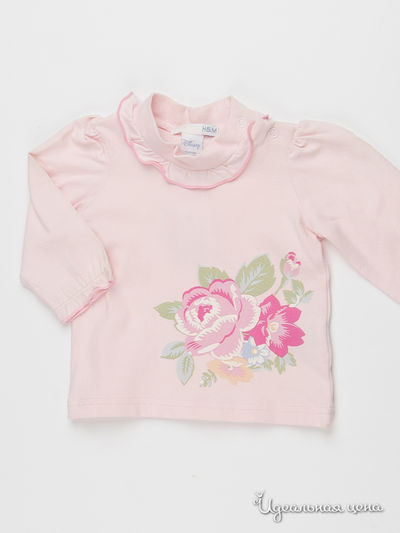 Водолазка H&M, цвет розовый