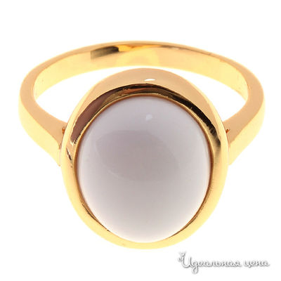 Кольцо Migura, цвет золотой, белый