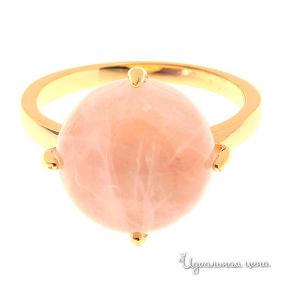 Кольцо Migura, цвет золотой, розовый