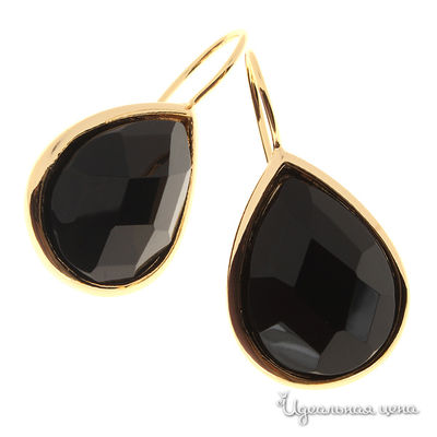 Серьги Migura, цвет золотой, черный